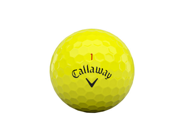 chrome-soft-golf-ball-2020-yellow-front-view